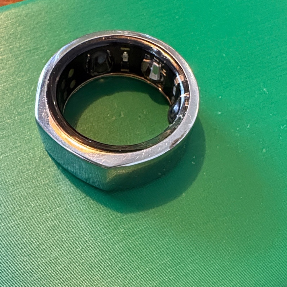 Oura Ring heritage gen 3 silver size 6